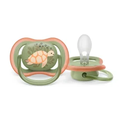 Avent 2 ciucci ultra air 6-18 mesi colore verde/grigio – philips