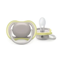 Avent 2 ciucci ultra air 6-18 mesi colore verde/grigio – philips