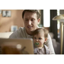 Avent 2 ciucci ultra air 6-18 mesi colore verde/grigio – philips