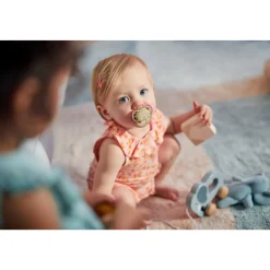 Avent 2 ciucci ultra air 0-6 mesi colore verde/rosa – philips