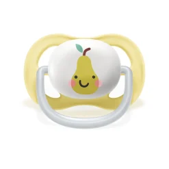 Avent 2 ciucci ultra air collection 0-6 mesi decorazione mela/pera – philips