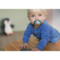 Avent 2 ciucci ultra air collection 6-18 mesi con tettarella simmetrica ortodontica- animaletti – philips