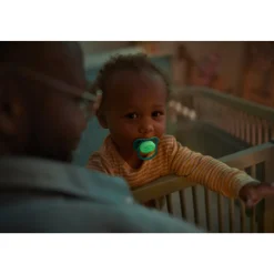 Avent 2 ciucci ultra air night time 6-18 mesi decorazione stella/luna – philips