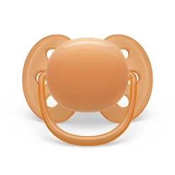 Avent 2 ciucci ultra soft 6-18 mesi colore viola/arancione – philips