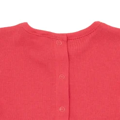 Mawi Abito basic giromanica bimba corallo