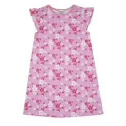 Mawi Abito jersey bimba rosa stampato