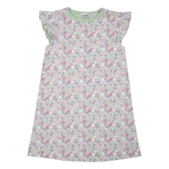 Mawi Abito jersey bimba chiaro stampato