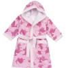 Chicco Accappatoio dino rosa –