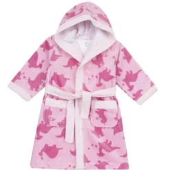 Chicco Accappatoio dino rosa –