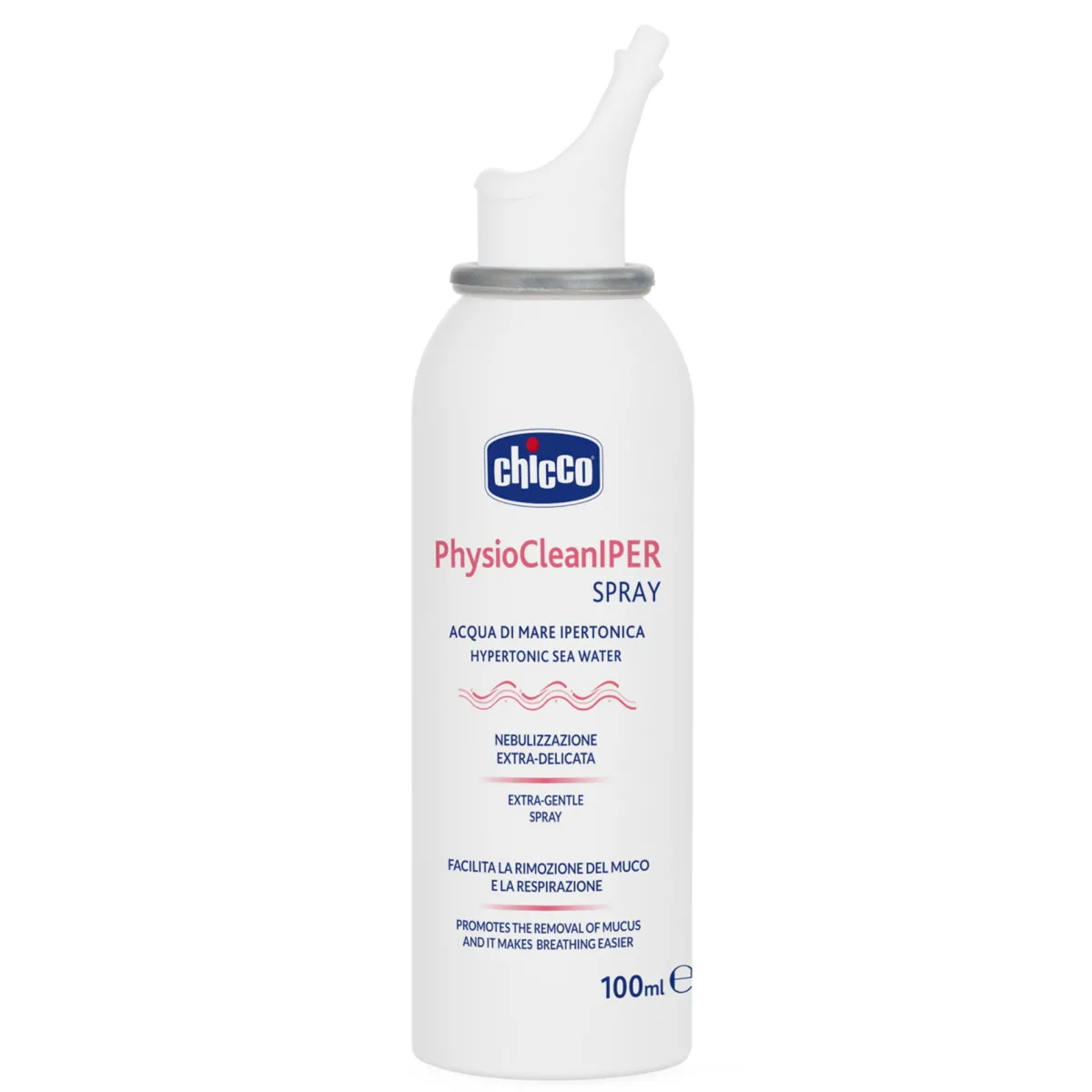 Bambino Chicco Acqua di mare ipertonica spray physioclean 100ml –