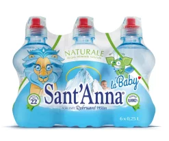 Sant'Anna Acqua sant’anna nat 0,25 l p&p – sorgente rebruant