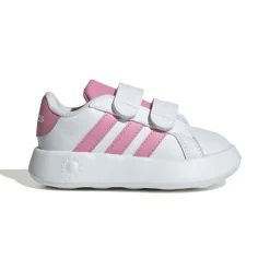 Adidas scarpe neonata grand court 2.0 bianco/rosa