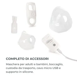 Nuvita Aerosol indossabile con tecnologia mesh –