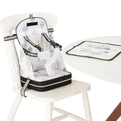 Baby Polar Gear Alza sedia con schienale e tovaglietta –