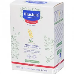 Bambino Mustela Amido di riso 4 bustine monodose da 30 gr –