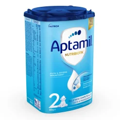 Aptamil nutribiotik 2 – latte di proseguimento in polvere indicato dal 6° mese compiuto al 12° – 830g