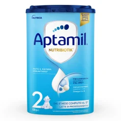 Aptamil nutribiotik 2 – latte di proseguimento in polvere indicato dal 6° mese compiuto al 12° – 830g
