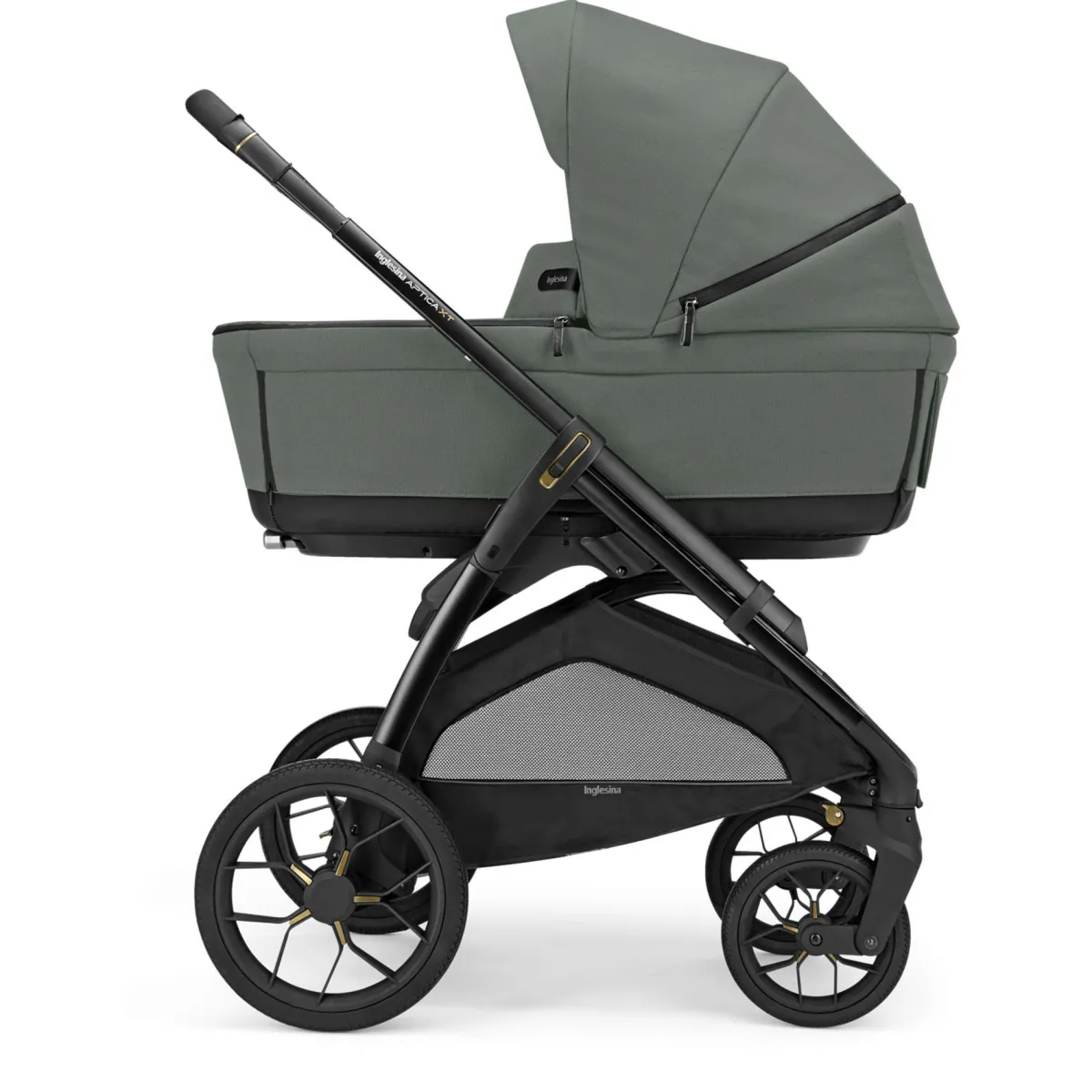 Inglesina Aptica xt system quattro darwin recline colore taiga green telaio nero –