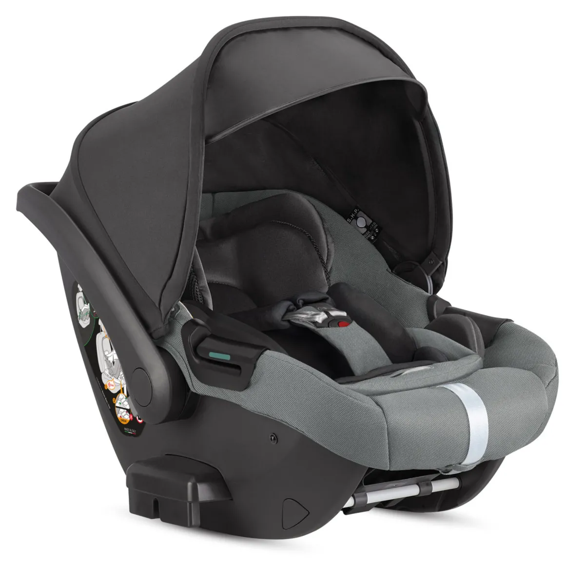 Inglesina Aptica xt system quattro darwin recline colore canyon green telaio nero –