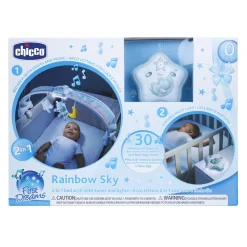 Chicco Arcolettino rainbow sky azzurro – divertimento sopra la testa