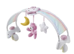 Chicco Arcolettino rainbow sky rosa – giochi colorati e musicali
