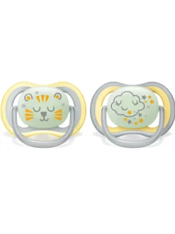 Avent – 2 succhietti ultra air night 18m+ no deco neutro
