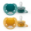 Avent – 2 succhietti ultra soft 6-18m no deco neutro