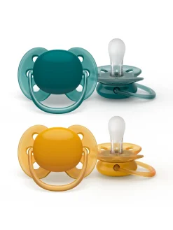 Avent – 2 succhietti ultra soft 6-18m no deco neutro