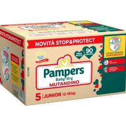 Catalogo Pampers Baby dry mutandino mega taglia 5 junior x90 – pampers