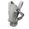 Babybjörn marsupio baby carrier mini light grey 3d jersey