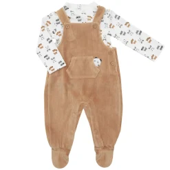 Mawi Barboteuse ciniglia da bambino con top interlock