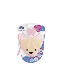 Bambino Chicco Bavaglino fresh bib rosa