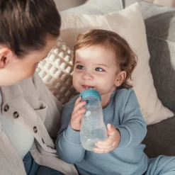 Mam Biberon easy active baby bottle 330 ml 4+ mesi, tettarella misura 3 piatta e simmetrica, azzurro –