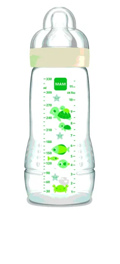 Mam Biberon easy active 330ml, x 1, neutro