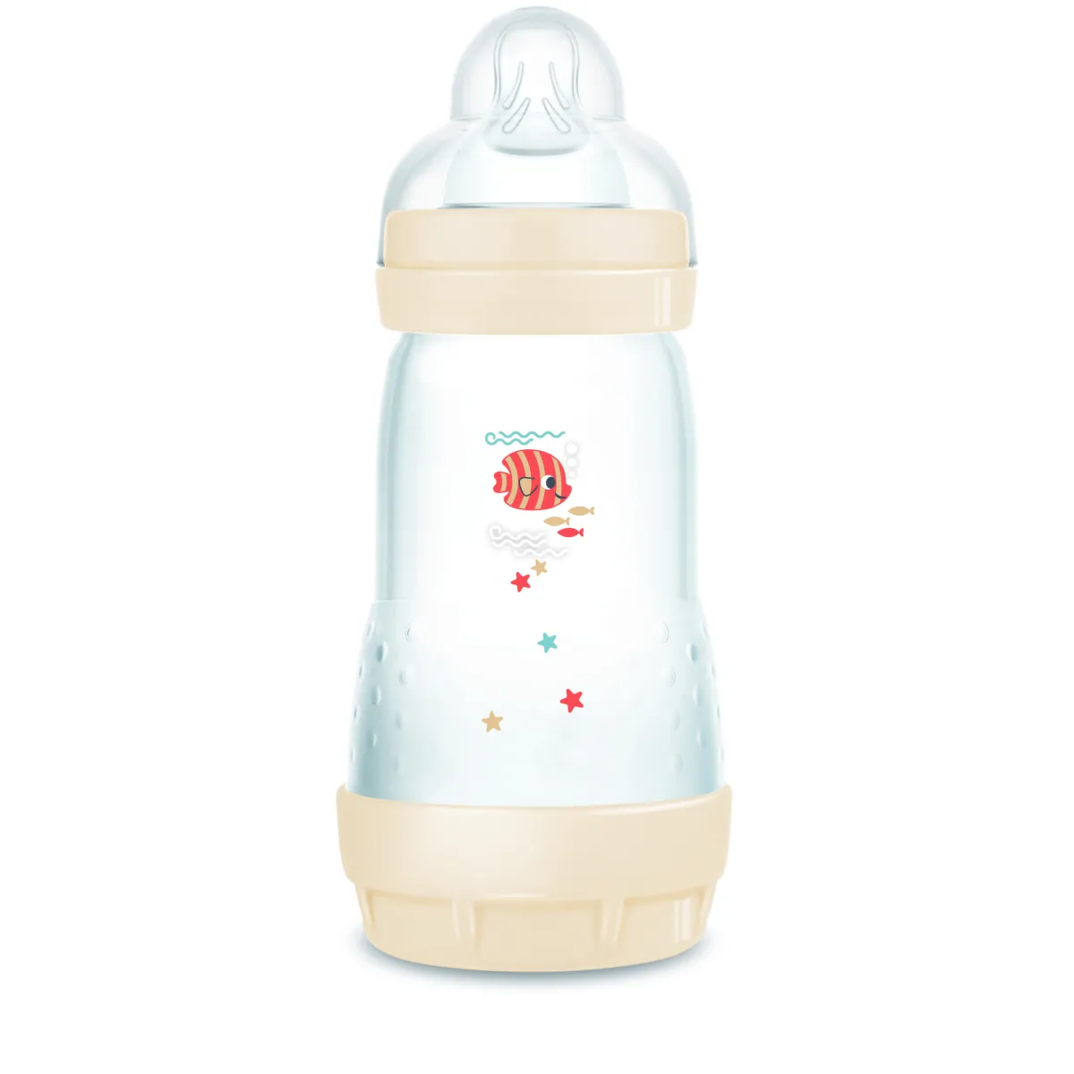 Mam Biberon easy start 260ml bio-circolare conf. singola beige –