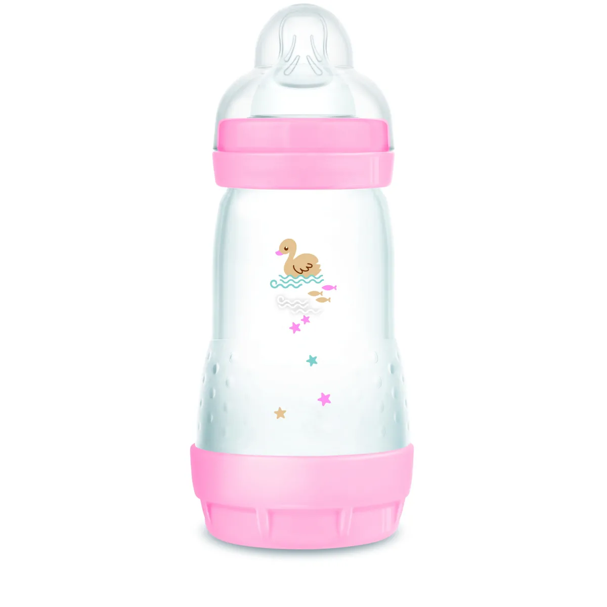 Mam Biberon easy start 260ml bio-circolare conf. singola rosa –