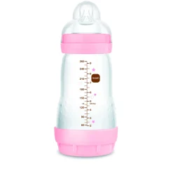 Mam Biberon easy start 260ml bio-circolare conf. singola rosa –