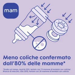 Mam Biberon easy start 260ml bio-circolare conf. singola rosa –