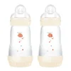 Mam Biberon easy start 260ml bio-circolare conf. doppia beige –