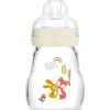 Mam Biberon feel good 170 ml in vetro +0 mesi con tettarella misura 1, neutro –