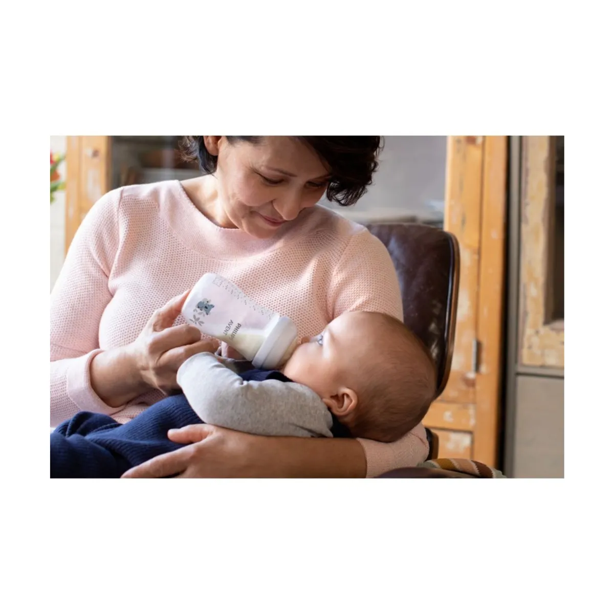 Avent Biberon natural con tettarella a risposta naturale decorazione koala da 260ml 1m+ | senza bpa – philips