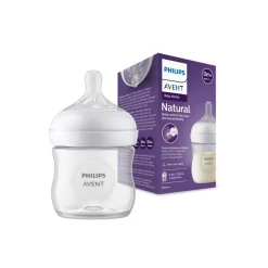 Avent Biberon natural con tettarella a risposta naturale da 125 ml 0m+ | senza bpa – philips