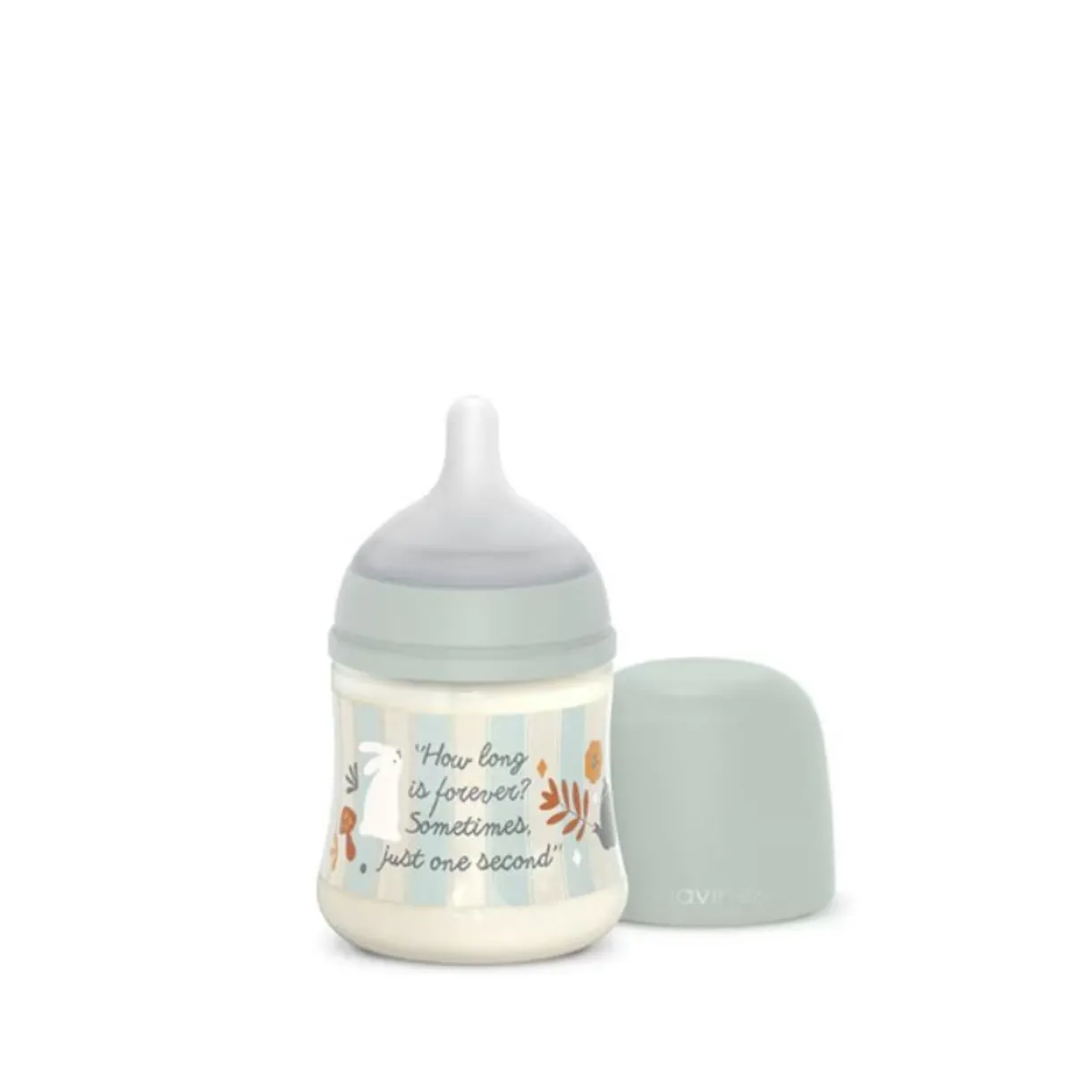 Suavinex Biberon wonderland 150 ml flusso lento azzurro –