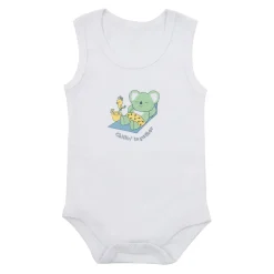 Mawi Body bianco bimbo stampa koala