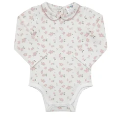 Mawi Body manica lunga bimba beige stampato