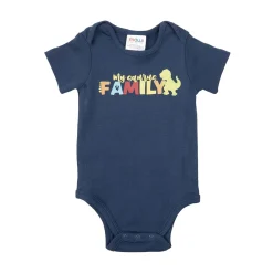 Mawi Body mezza manica bimbo scuro stampato