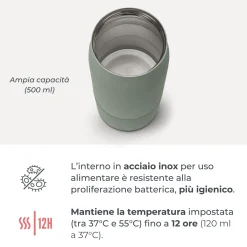 Nuvita Bollitore e scalda latte portatile hot’n’go –