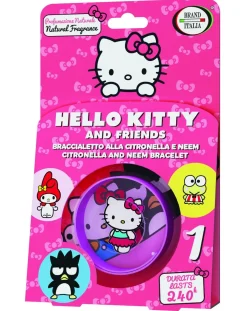 Brand italia Brand-italia hello kitty and friends braccialetto alla citronella e neem