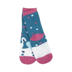 Mawi Calze antiscivolo bimba e/rosa