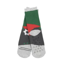 Mawi Calze antiscivolo bimbo girgio “soccer”